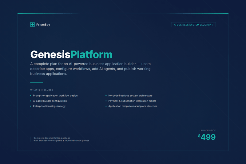 Genesis Platform — AI Business System Blueprint document package