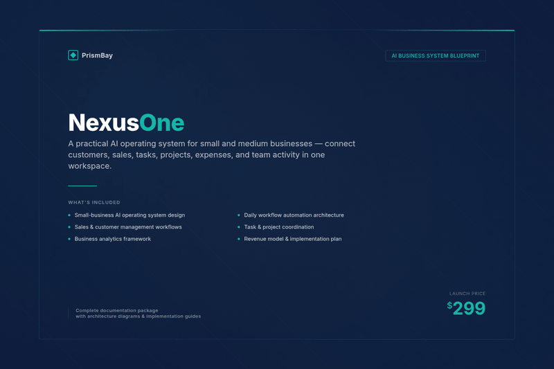 Nexus One — AI Business System Blueprint document package