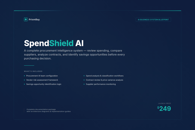 SpendShield AI — AI Business System Blueprint document package